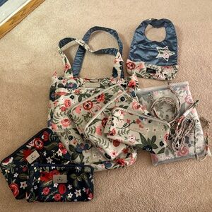 JuJuBe Rosy Posy Set - Diaper Bag or Day Bag